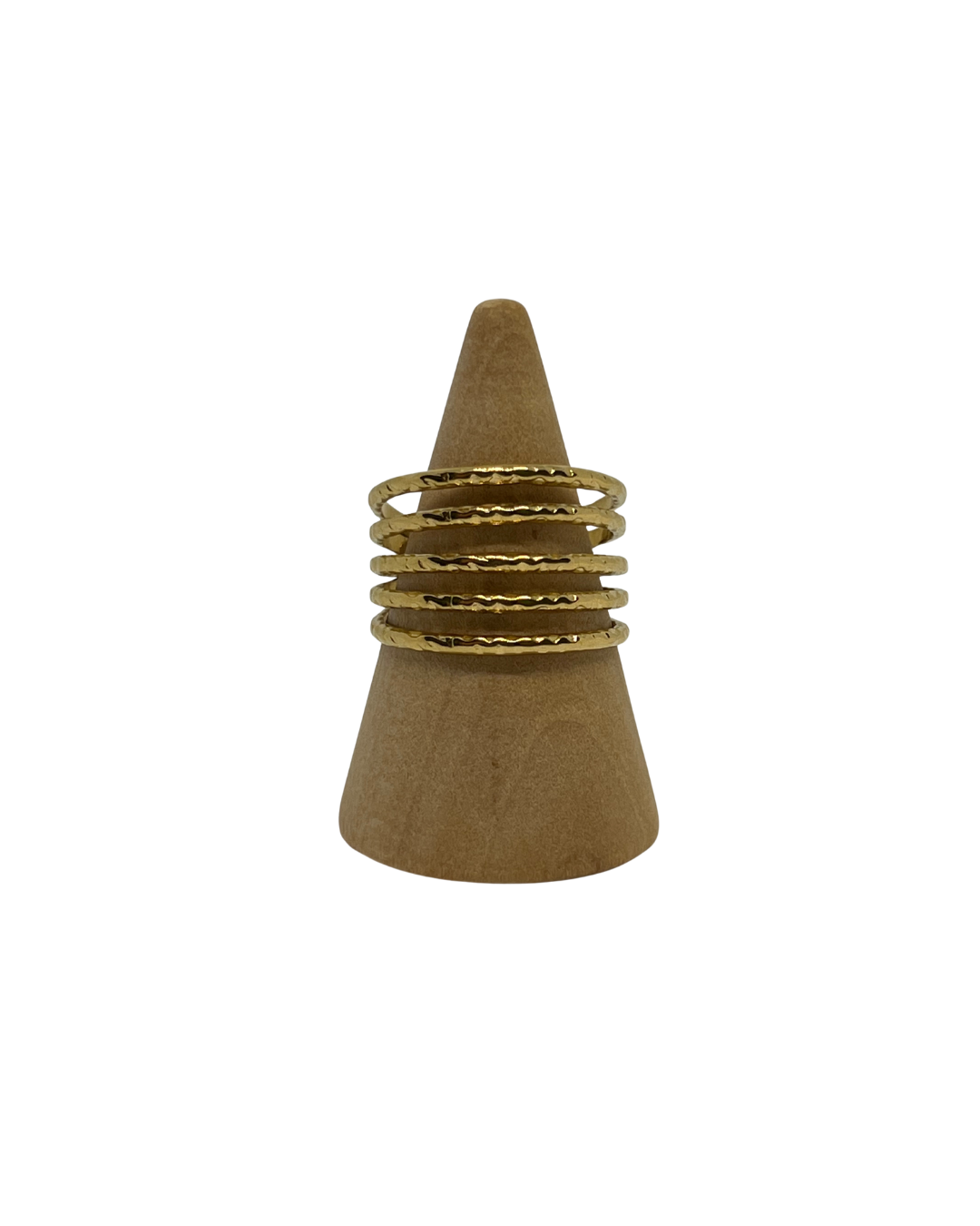 Bague "Maya" en acier inoxydable