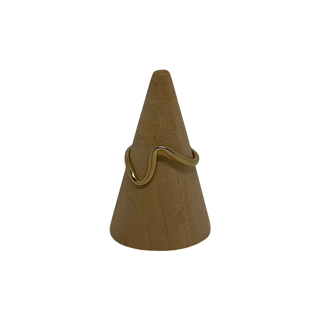 Bague "Iris" en acier inoxydable