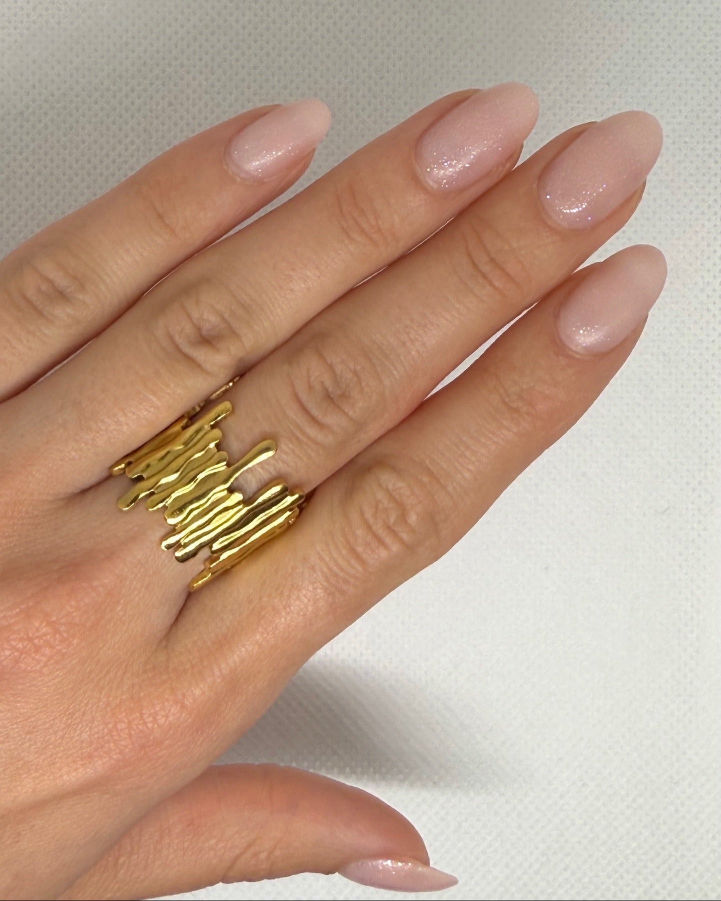 Bague "Charlie" en acier inoxydable