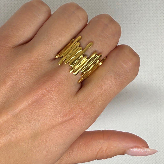 Bague "Charlie" en acier inoxydable