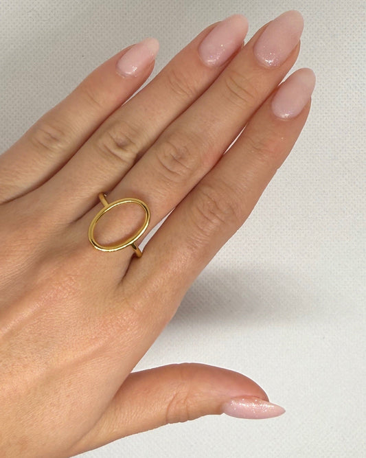 Bague "Alma" en acier inoxydable