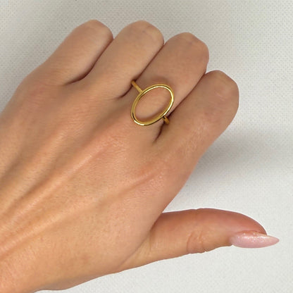 Bague "Alma" en acier inoxydable