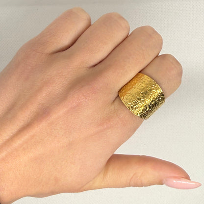 Bague "Sophie" en acier inoxydable