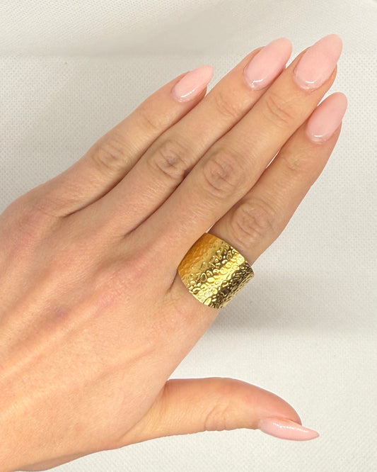 Bague "Sophie" en acier inoxydable