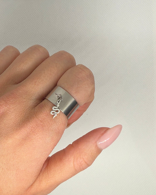 Bague "Valentine" en acier inoxydable