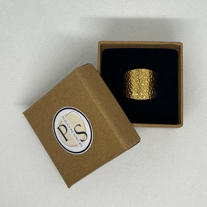 Bague "Sophie" en acier inoxydable