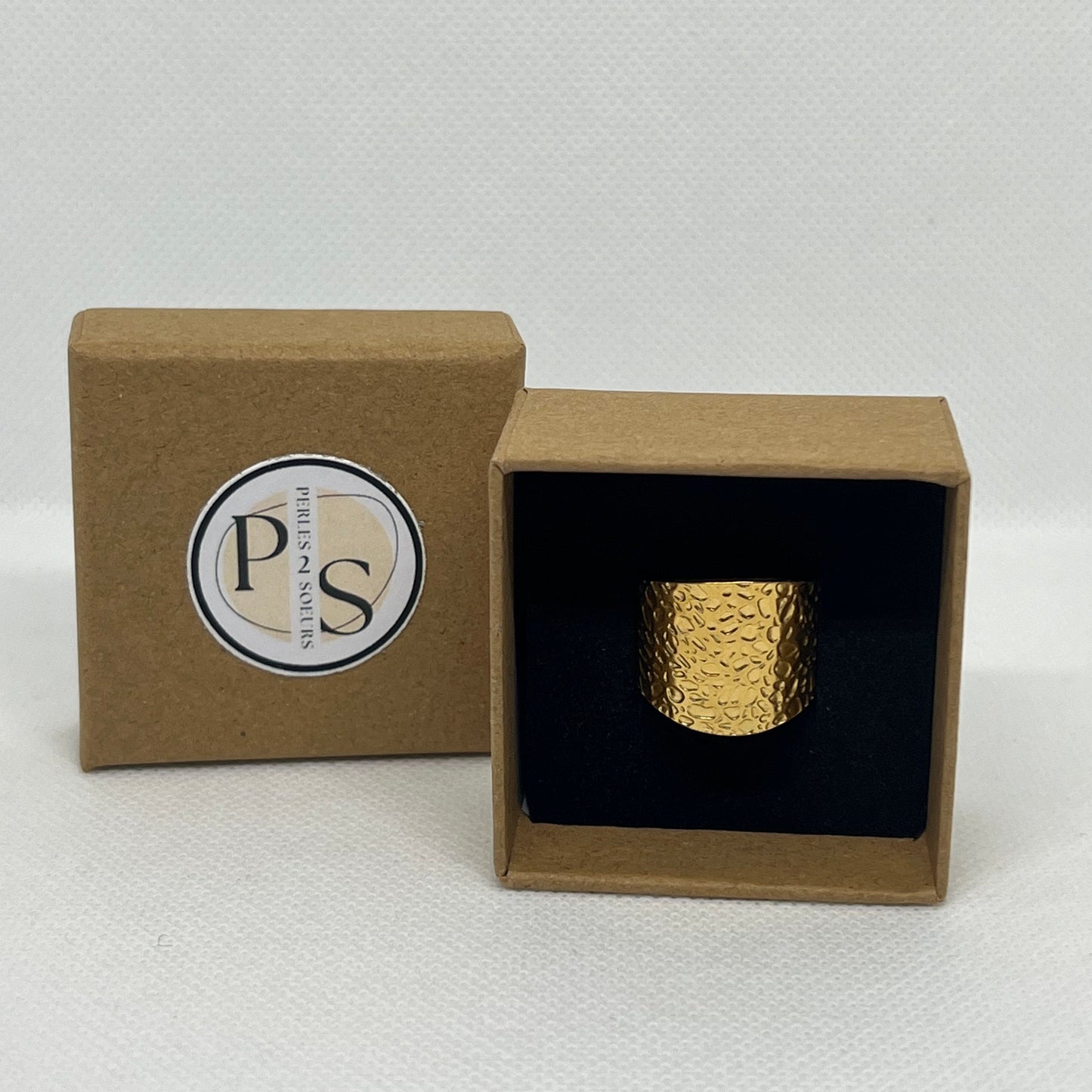 Bague "Sophie" en acier inoxydable